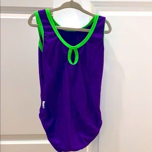 Girls gymnastic leotards (3)